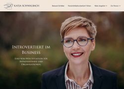 Screenshot Website katjaschwalbach.de