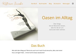 Screenshot der Website von Katrien Jacobi