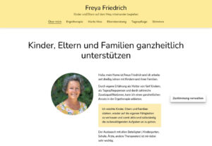 Rein statische Website