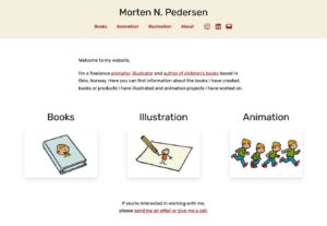Website von Morten N. Pedersen