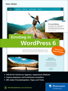 Cover von Einstieg in WordPress