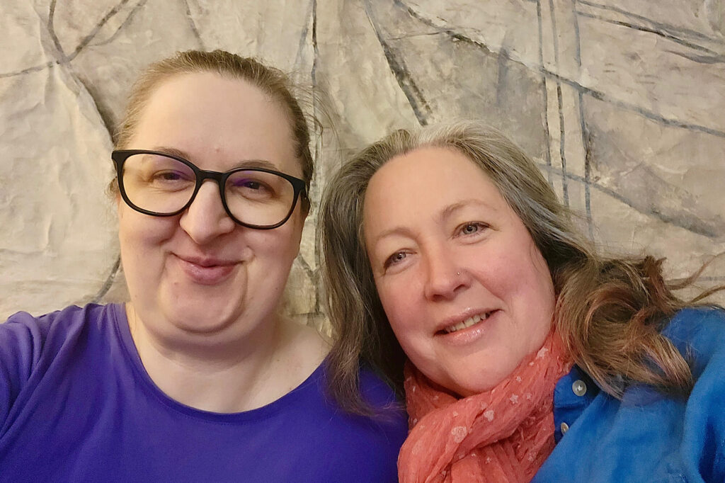 Annette und Katherine